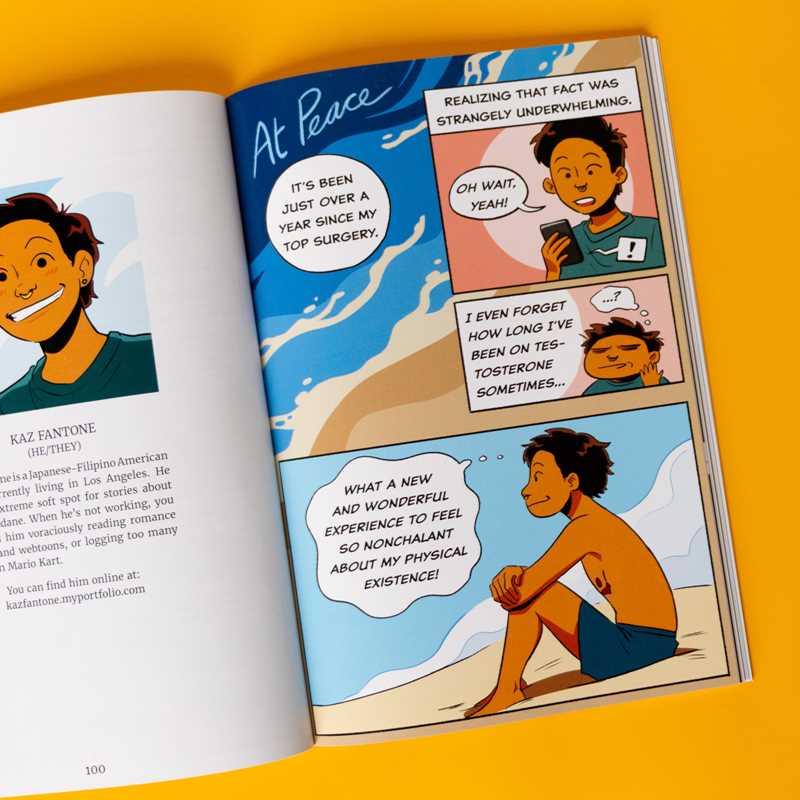 Out Side: Trans & Nonbinary Comics by