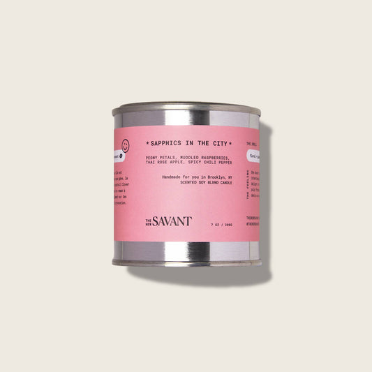 Sapphics in the City Candle