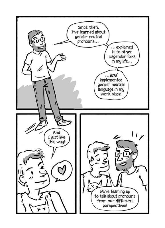 A Quick & Easy Guide to They/Them Pronouns by Archie  Bongiovanni