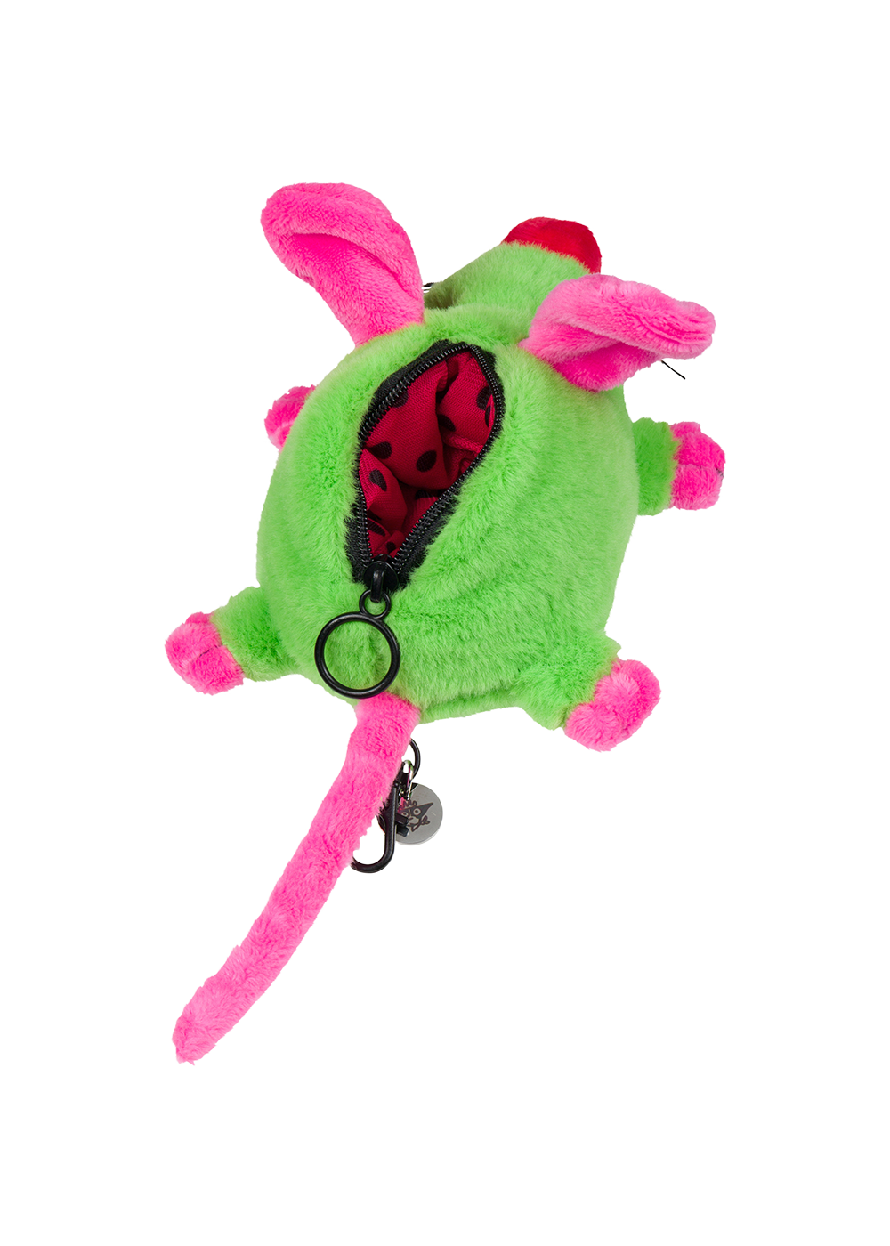 Rat plush keychain