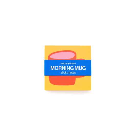 Morning mug sticky notes - 50 sheet notepad