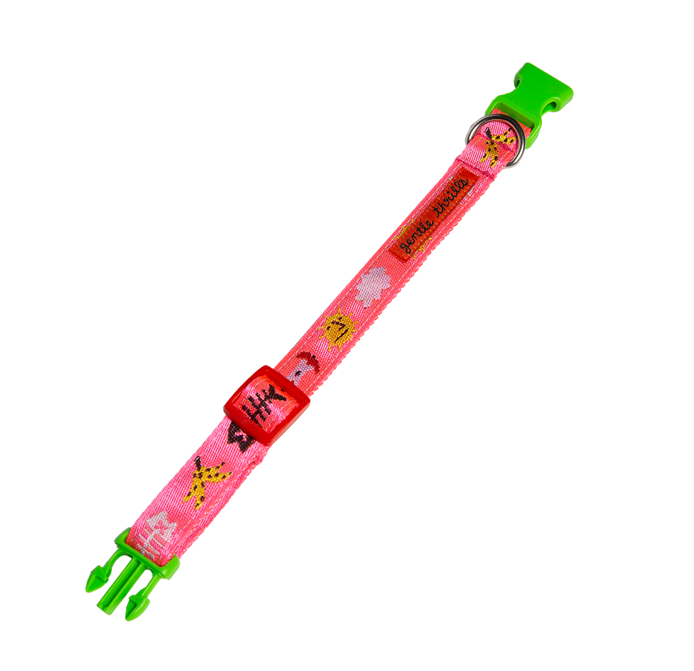Trash day dog collar