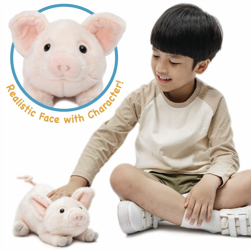 TigerHart Perla The Pig - 10 Inch Stuffed Animal Plush