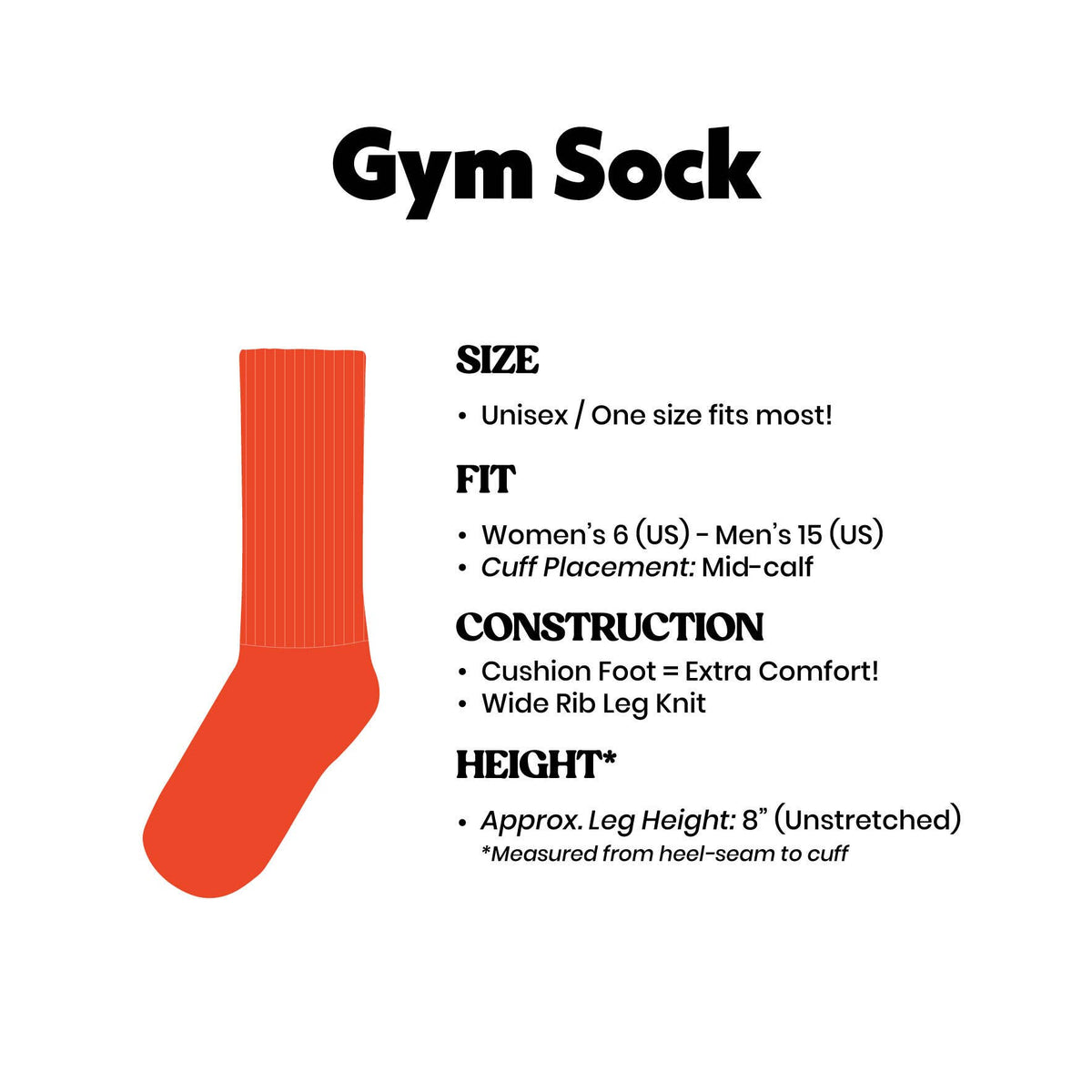 I Love Cock And Hate The Government Gym Crew Socks