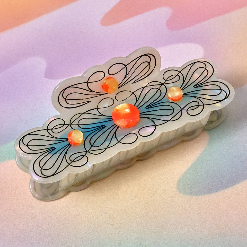 Swirly Hair Claw