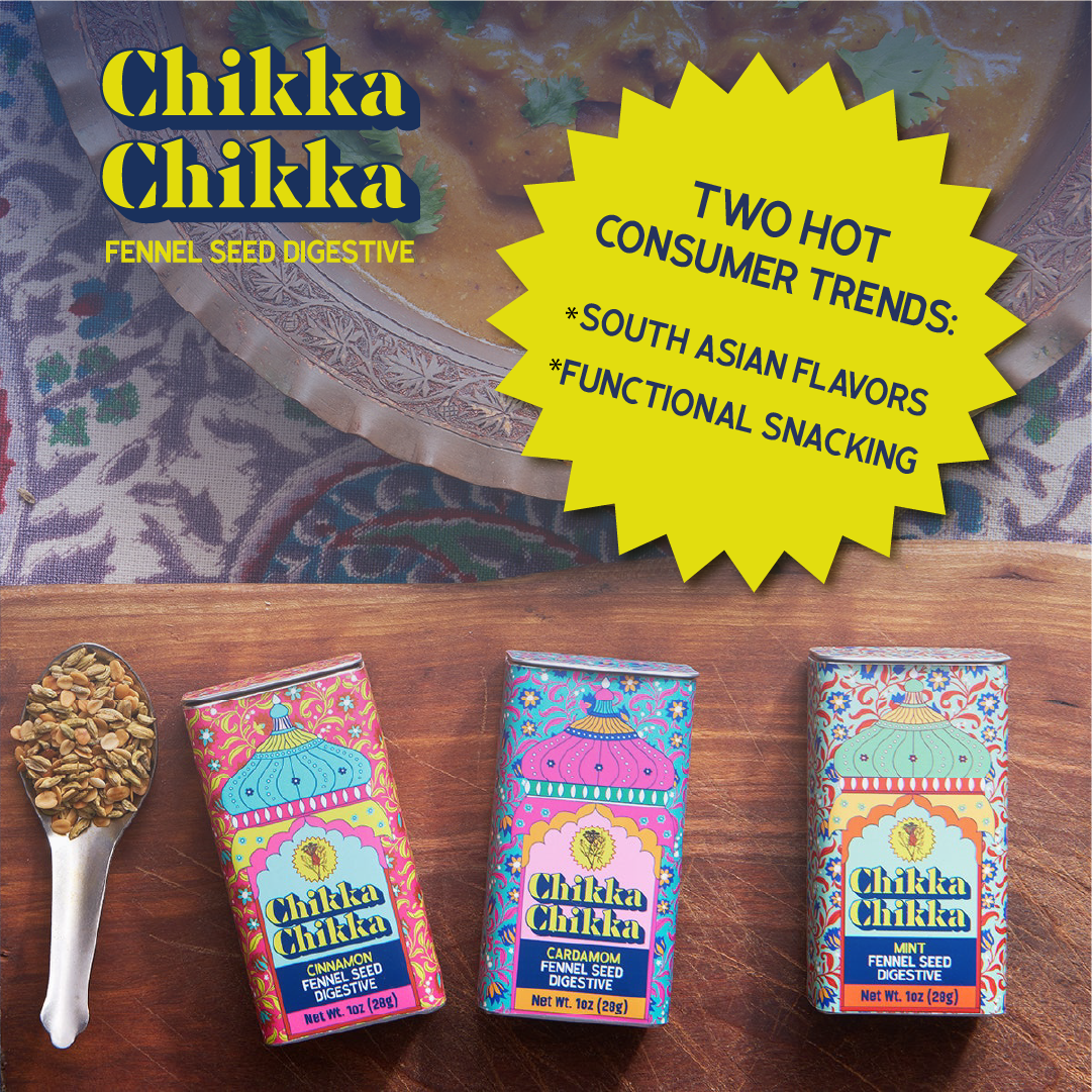 Chikka Chikka Cardamom 1oz Digestive Tin