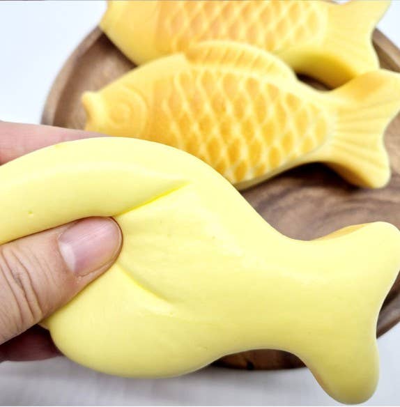 Korean Taiyaki Bread Squishy – Ultra Soft Slow Rising Fidget