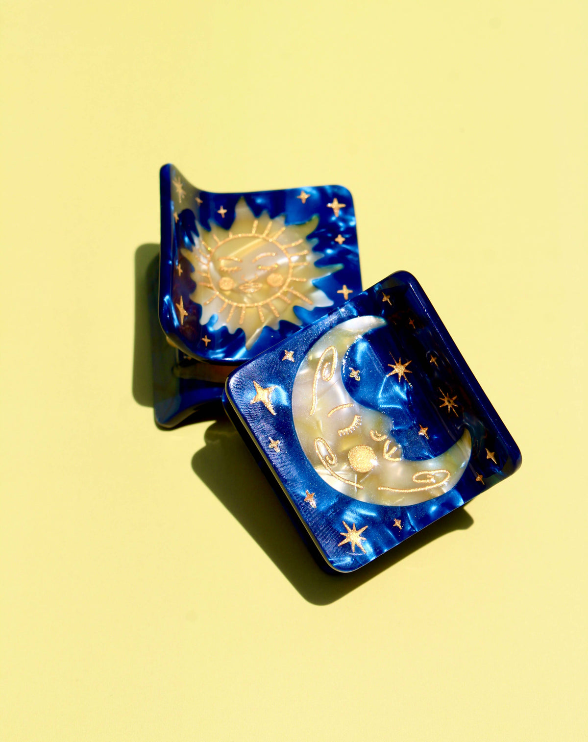 Sun and Moon Hair Claw