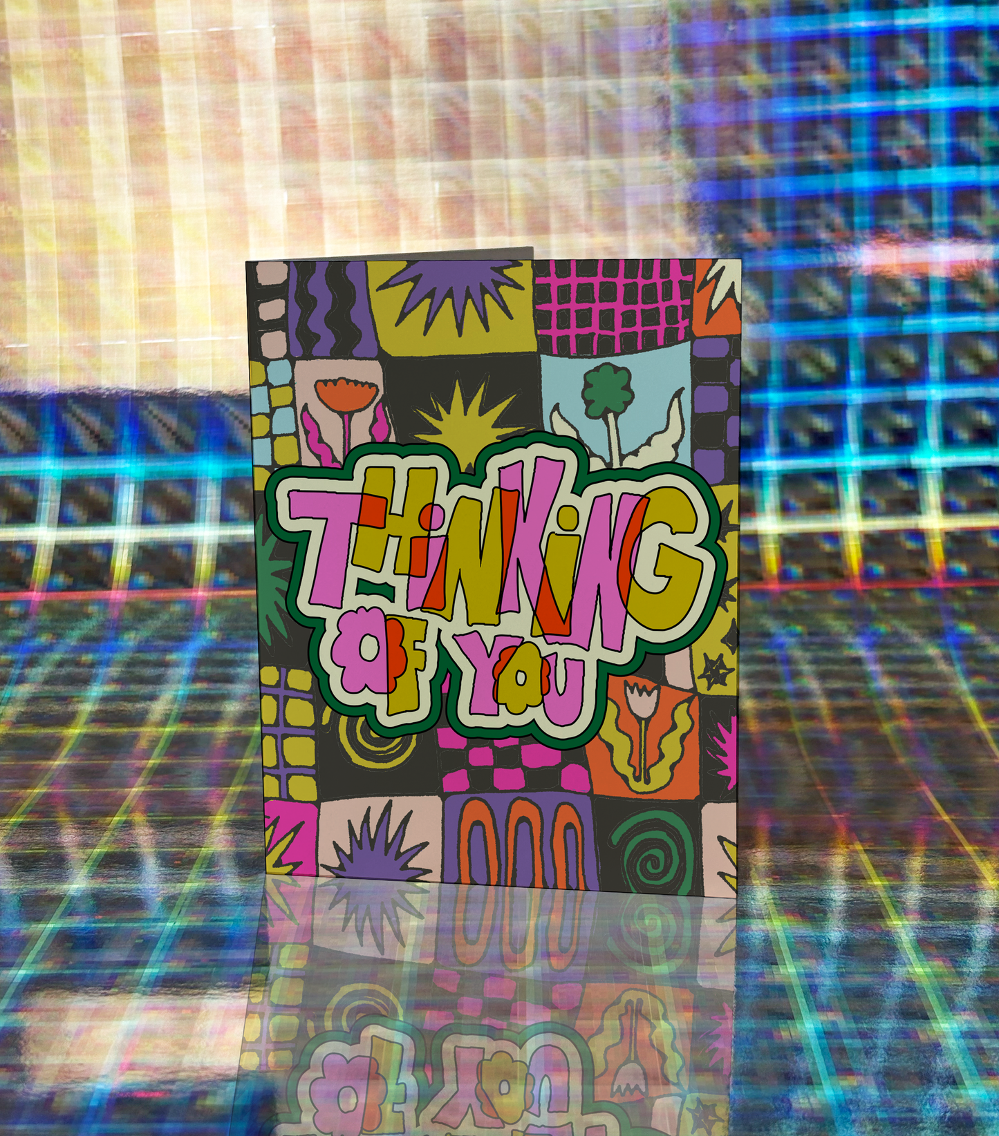 CARD - Thinking of You Quilt