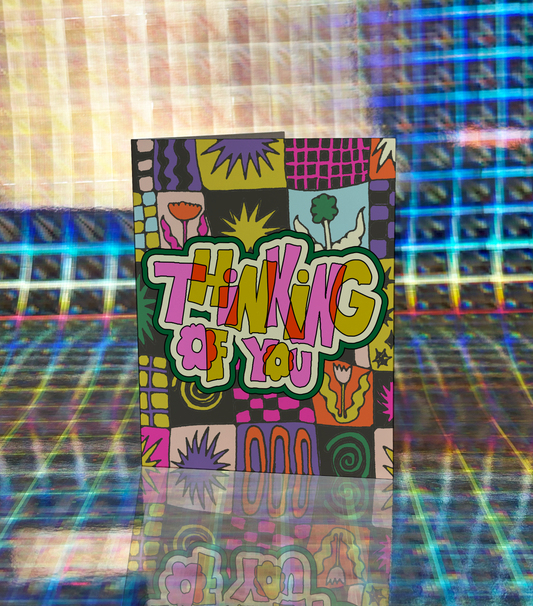 CARD - Thinking of You Quilt