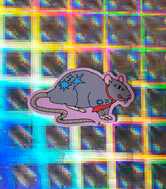 STICKER - Silly Rat Sticker