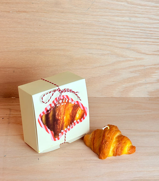 Pancitos de mis Sueños - Croissant Candle