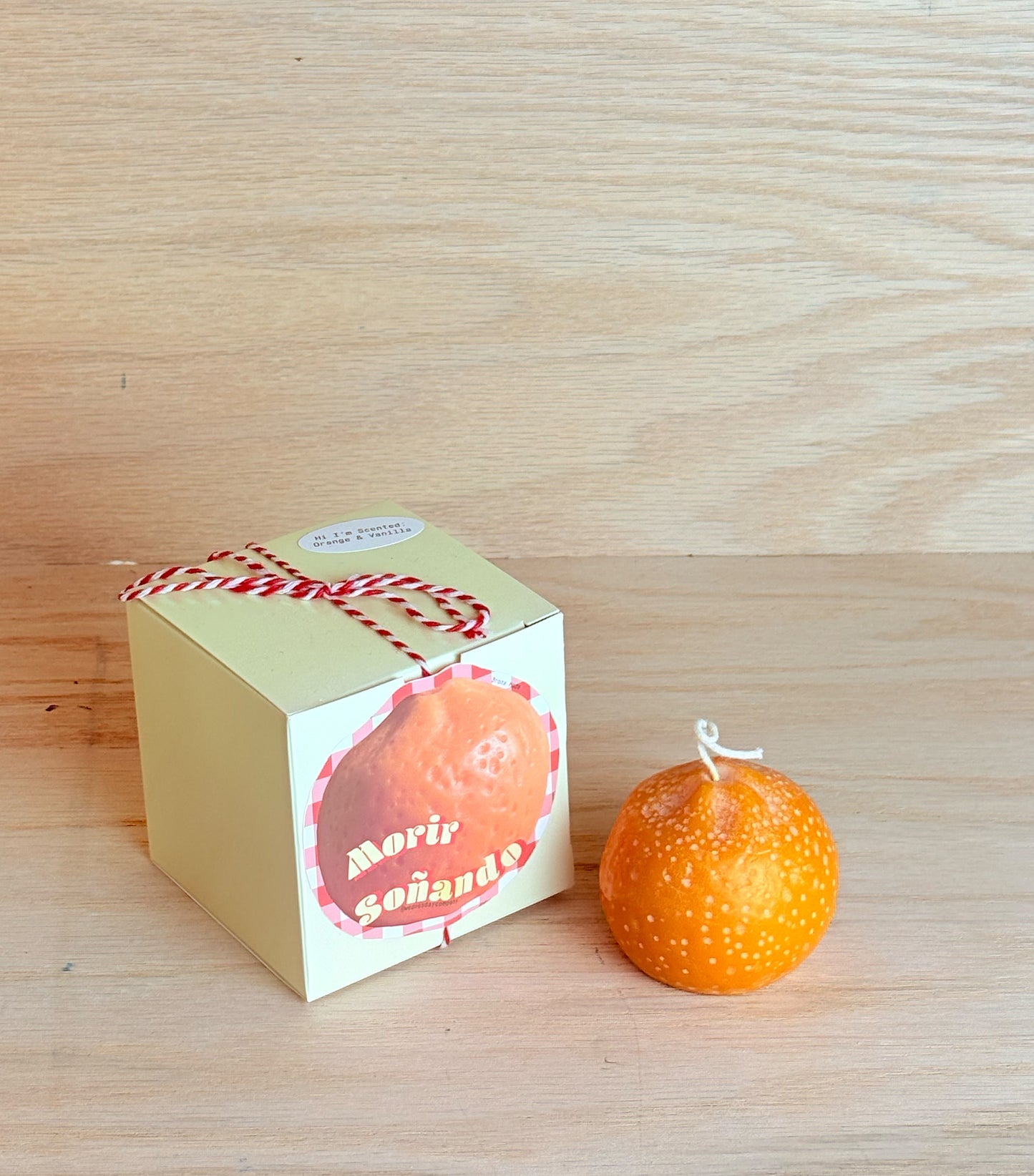 Morir Soñando - Orange Candle
