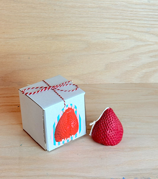 Fresas en el Cielo (Strawberry Candle)